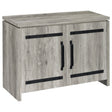 Furniture City Houma - Coaster - Enoch 2-door Engineered Wood Accent Cabinet Grey Driftwood - 950785
