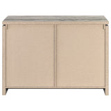 Enoch 2-door Engineered Wood Accent Cabinet Grey Driftwood