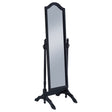 Furniture City Houma - Coaster - Cabot Wood Adjustable Full Length Cheval Mirror Black - 950801