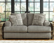 Furniture City Houma - Ashley Furniture - Soletren Loveseat - Loveseat / Ash - 9510335