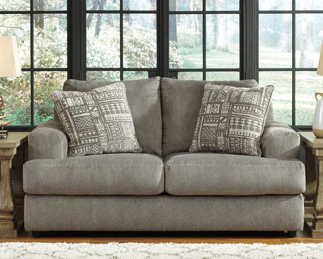 Furniture City Houma - Ashley Furniture - Soletren Loveseat - Loveseat / Ash - 9510335