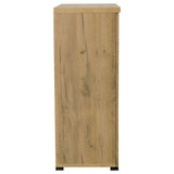 Bristol 6-shelf Engineered Wood Shoe Cabinet Golden Oak
