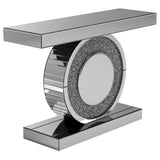 Furniture City Houma - Coaster - Bergenia LED Mirrored Entryway Sofa Console Table Silver - 951745