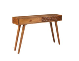 Furniture City Houma - Coaster - Lotus 2-drawer Wood Entryway Console Table Natural Brown - 951790