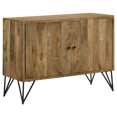 Furniture City Houma - Coaster - Eileen 2-door Wood Storage Accent Cabinet Natural - 959651