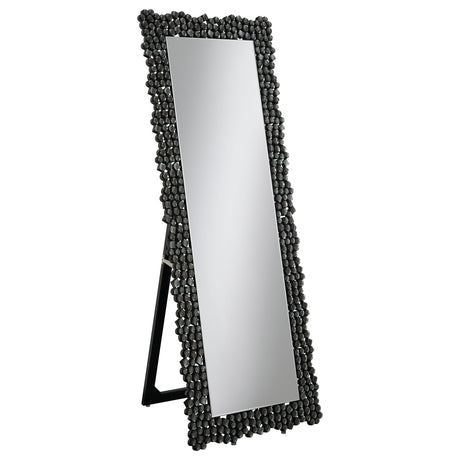 Furniture City Houma - Coaster - Mckay 24 x 63 Inch Acrylic Frame Standing Mirror Smokey Grey - 961422