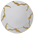 Furniture City Houma - Coaster - Dorinda 36 x 36 Inch Round Kintsugi Style Wall Mirror Gold - 961455