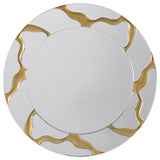 Furniture City Houma - Coaster - Dorinda 36 x 36 Inch Round Kintsugi Style Wall Mirror Gold - 961455