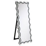 Furniture City Houma - Coaster - Brixey 24 x 63 Inch LED Lighting Standing Floor Mirror Black - 961473
