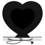 Euston Heart Shaped Vanity Mirror Silver