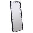 Furniture City Houma - Coaster - Canton 32 x 71 Inch LED Standing Mirror with Speakers Black - 961577