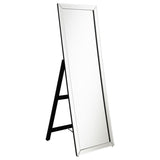 Furniture City Houma - Coaster - Soline 22 x 61 Inch Framed Standing Floor Mirror Silver - 961633