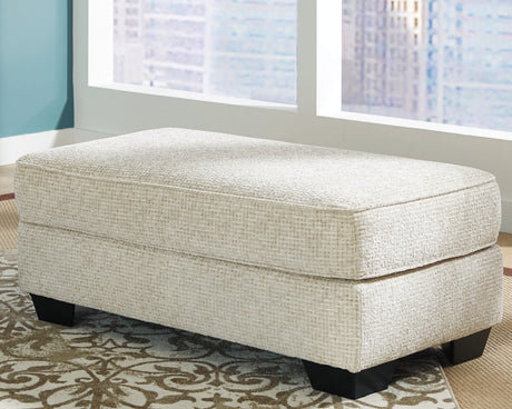 Furniture City Houma - Ashley Furniture - Monaghan Ottoman - Ottoman / Sandstone - 9620514