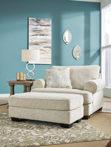 Furniture City Houma - Ashley Furniture - Monaghan Oversized Chair and Ottoman - Oversized Chair and Ottoman - 96205U1