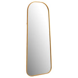 Furniture City Houma - Coaster - Simeon 24 x 59 Inch Full Length Floor Mirror Antique Gold - 962821