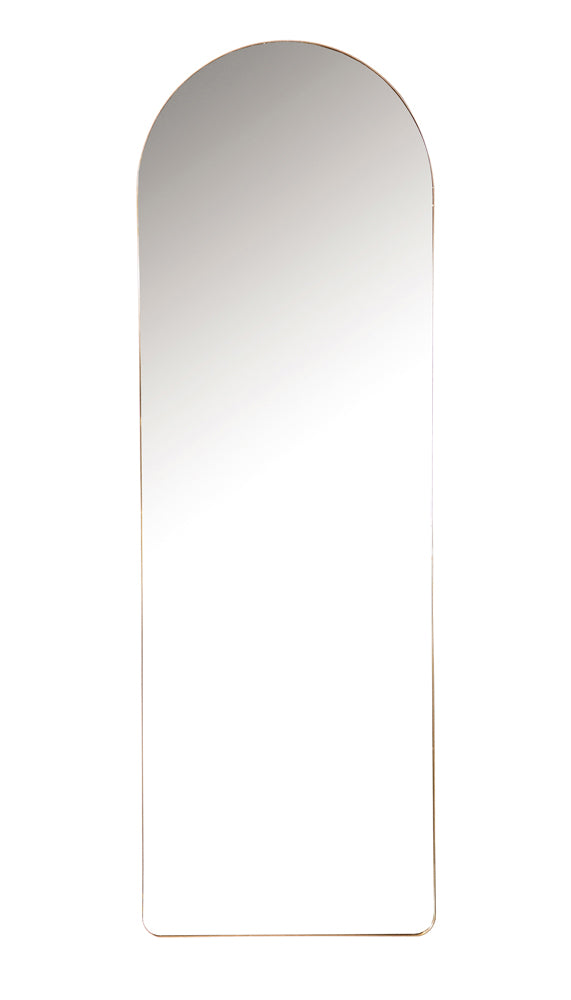 Furniture City Houma - Coaster - Stabler 20 x 60 Inch Metal Framed Floor Mirror Rose Gold - 963487