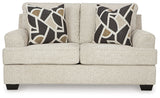 Heartcort - Loveseat - Quartz