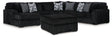 Furniture City Houma - Ashley Furniture - Midnight-Madness 4-Piece Sectional and Ottoman - 4-Piece Sectional and Ottoman - 98103U6