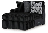 Midnight-Madness 4-Piece Sectional and Ottoman