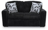 Midnight-Madness Sofa, Loveseat and Oversized Ottoman