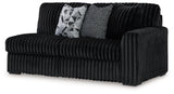 Midnight-Madness 4-Piece Sectional and Ottoman