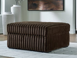 Furniture City Houma - Ashley Furniture - Midnight-Madness Living Room - Oversized Accent Ottoman / Chocolate - 9810408