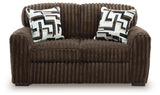 Midnight-Madness Sofa, Loveseat and Oversized Accent Ottoman