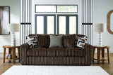 Midnight-Madness Sofa, Loveseat and Oversized Accent Ottoman
