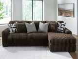 Midnight-Madness 2-Piece Sectional Sofa with Chaise