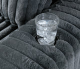 Midnight-Madness Sofa, Loveseat and Oversized Chaise