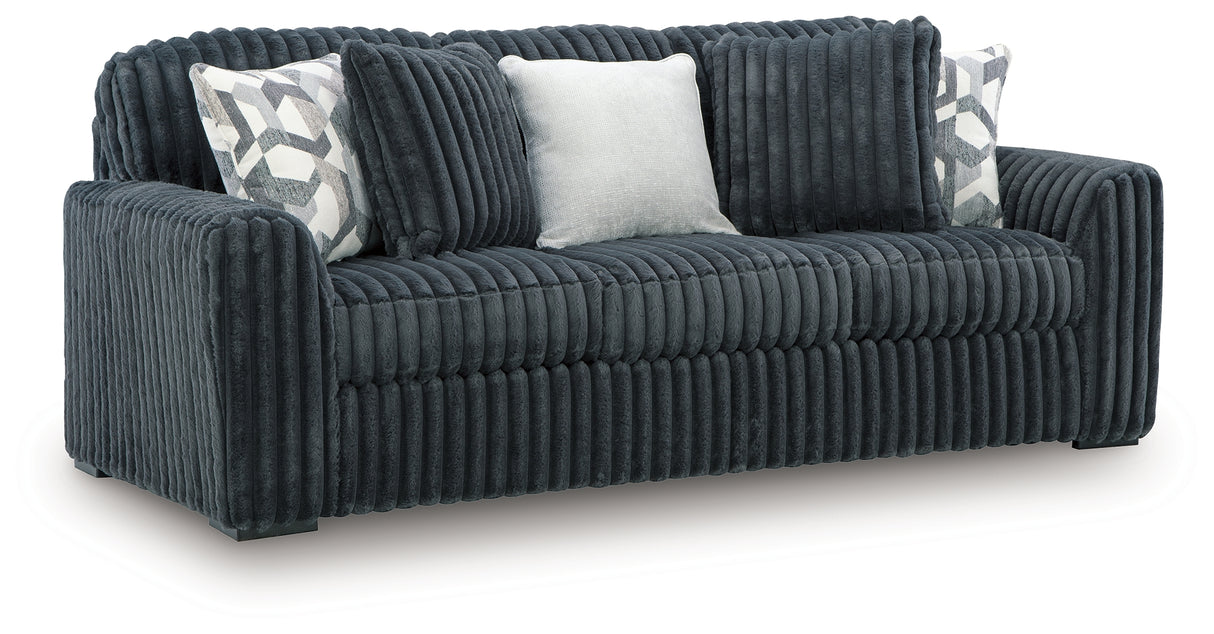 Midnight-Madness Sofa and Oversized Chair