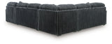 Midnight-Madness 4-Piece Sectional with Chaise