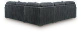 Furniture City Houma - Ashley Furniture - Midnight-Madness 3-Piece Sectional - LAF 3-Piece Sectional / Gunmetal - 98105S5