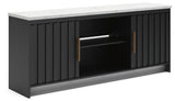 Cadmori - TV Stand With Fireplace Option