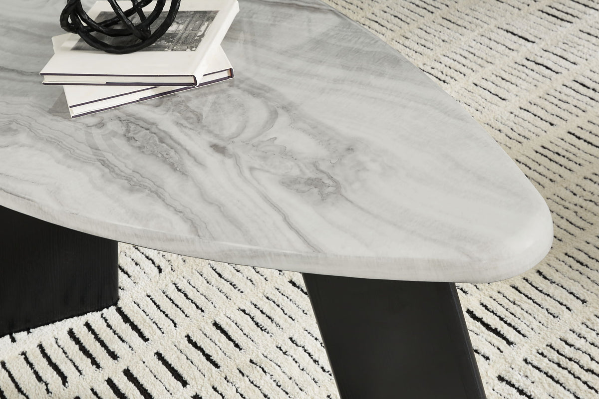 Lilyberg - Occasional Table Set (Set of 3) - Gray / Black