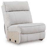 Social Pointe 7-Piece Reclining Sectional with Storage Consoles