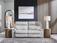 Furniture City Houma - Ashley Furniture - Social Pointe 2-Piece Reclining Loveseat - 2-Piece Reclining Loveseat / Pearl/Ash - PC98802S21