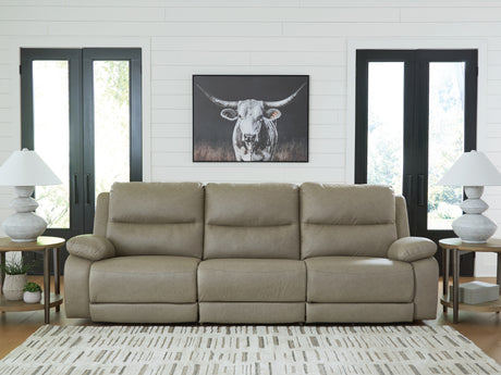 Furniture City Houma - Ashley Furniture - Narwhal Place Sectional - 2-Piece Reclining Loveseat / Pebble - PC99201S21