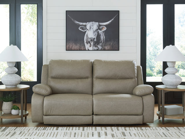 Furniture City Houma - Ashley Furniture - Narwhal Place 2-Piece Reclining Loveseat - 2-Piece Reclining Loveseat / Pebble - PC99201S21