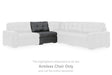 Furniture City Houma - Ashley Furniture - Brindley Pier Armless Chair - Armless Chair / Fog - 9950346