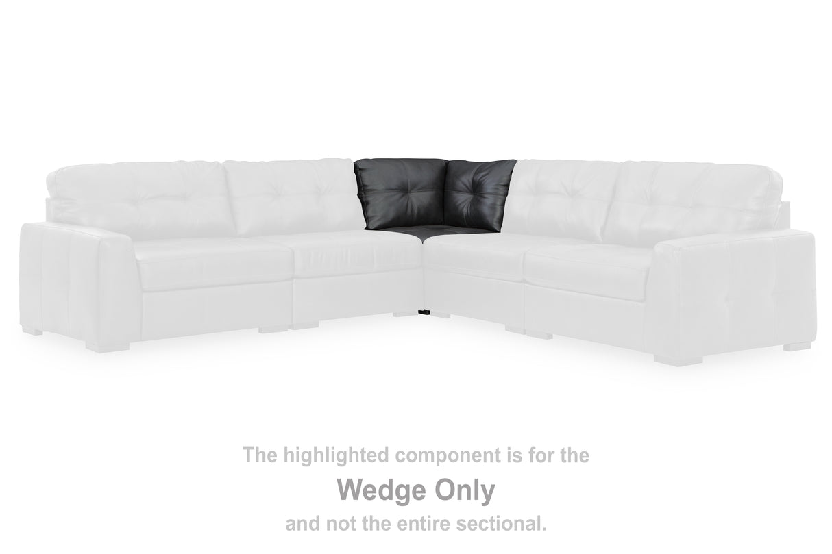 Furniture City Houma - Ashley Furniture - Brindley Pier Wedge - Wedge / Fog - 9950377