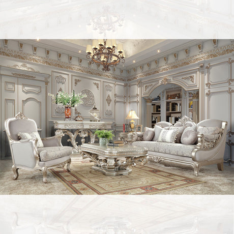 HD-2662 - Sofa - Silver