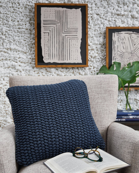 Furniture City Houma - Ashley Furniture - Renemore Pillow (Set of 4) - Pillow (4/CS) / Blue - A1000473