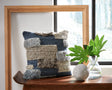 Furniture City Houma - Ashley Furniture - Gibbend Pillow (Set of 4) - Pillow (4/CS) / Blue/Gray/White - A1000926