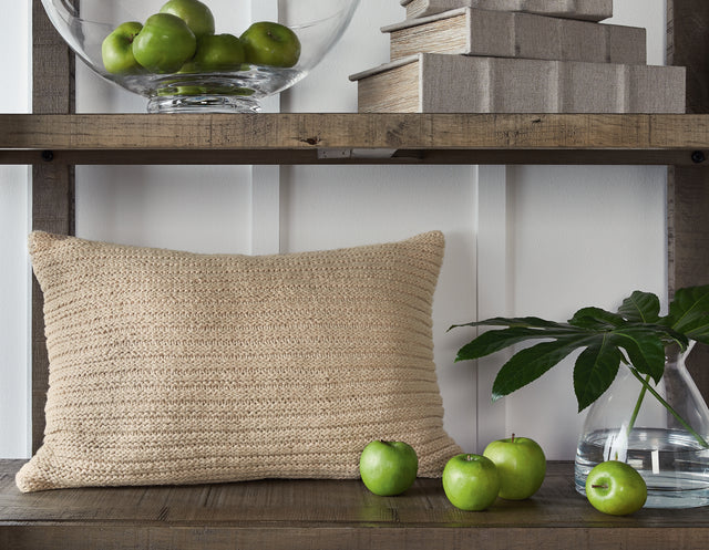 Furniture City Houma - Ashley Furniture - Abreyah Pillow - Pillow / Tan - A1000957P