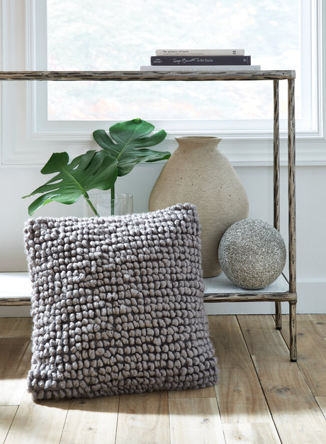 Furniture City Houma - Ashley Furniture - Aavie Pillow (Set of 4) - Pillow (4/CS) / Gray - A1000977