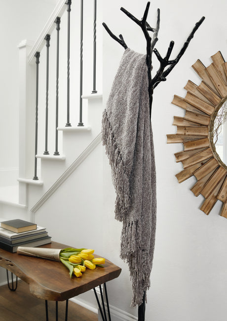 Furniture City Houma - Ashley Furniture - Tamish Throw (Set of 3) - Throw (3/CS) / Gray - A1001026