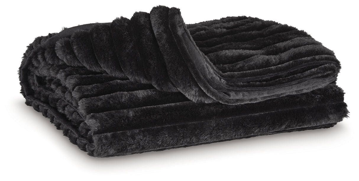 Furniture City Houma - Ashley Furniture - Alsonwell Throw (Set of 3) - Throw (3/CS) / Black - A1001083