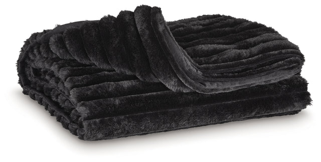 Furniture City Houma - Ashley Furniture - Alsonwell Throw (Set of 3) - Throw (3/CS) / Black - A1001083