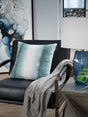 Furniture City Houma - Ashley Furniture - Elonwich Pillow (Set of 4) - Pillow (4/CS) / Teal/White - A1001106